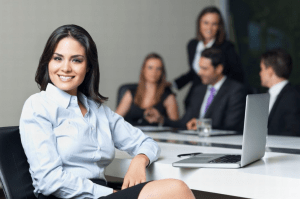 Female Life Insurance Agent who Formed an LLC for her Business